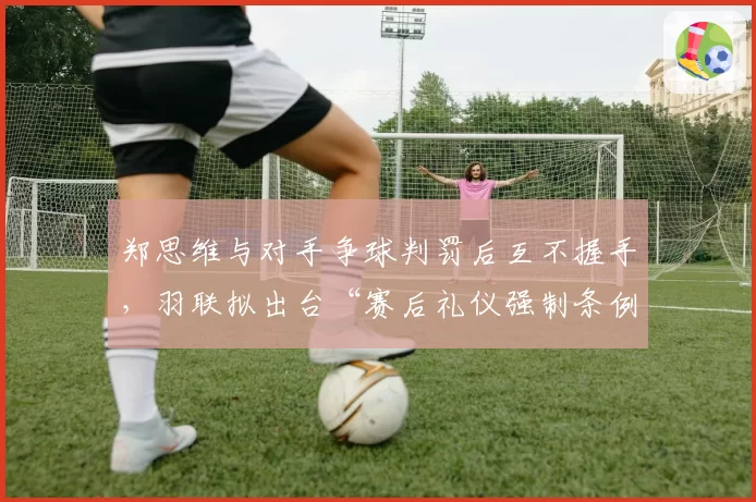 郑思维与对手争球判罚后互不握手,羽联拟出台“赛后礼仪强制条例”