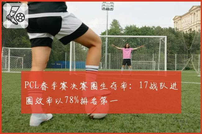 PCL春季赛决赛圈生存率：17战队进圈效率以78%排名第一