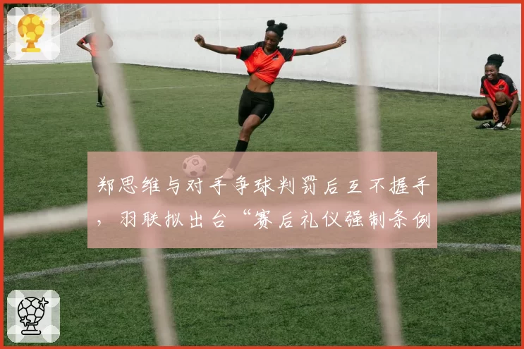 郑思维与对手争球判罚后互不握手,羽联拟出台“赛后礼仪强制条例”
